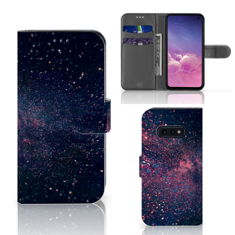 Samsung Galaxy S10e Book Case Stars