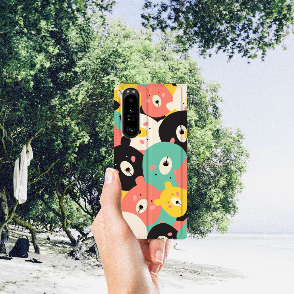 Sony Xperia 5 III Magnet Case Bears - B2C Telecom
