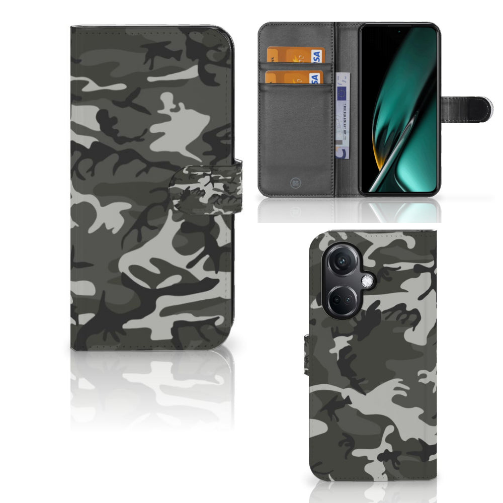 OnePlus Nord CE 3 Telefoon Hoesje Army Light