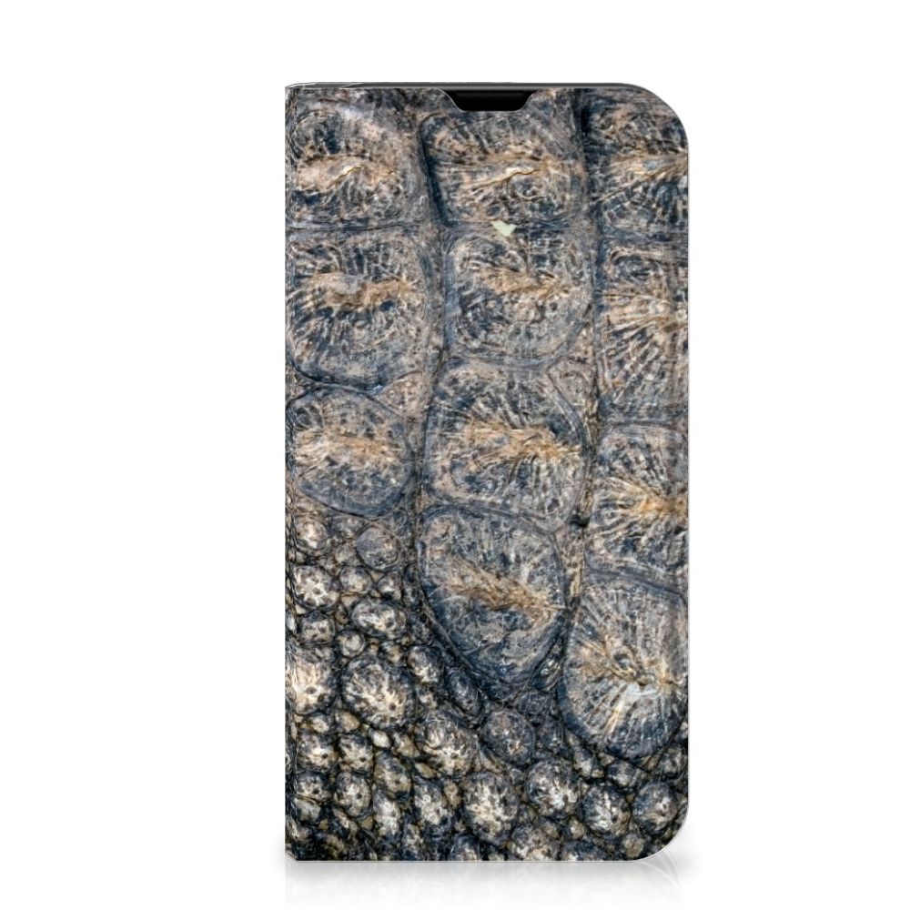 iPhone 13 Mini Hoesje maken Krokodillenprint met realistische krokodillenhuid textuur đ
