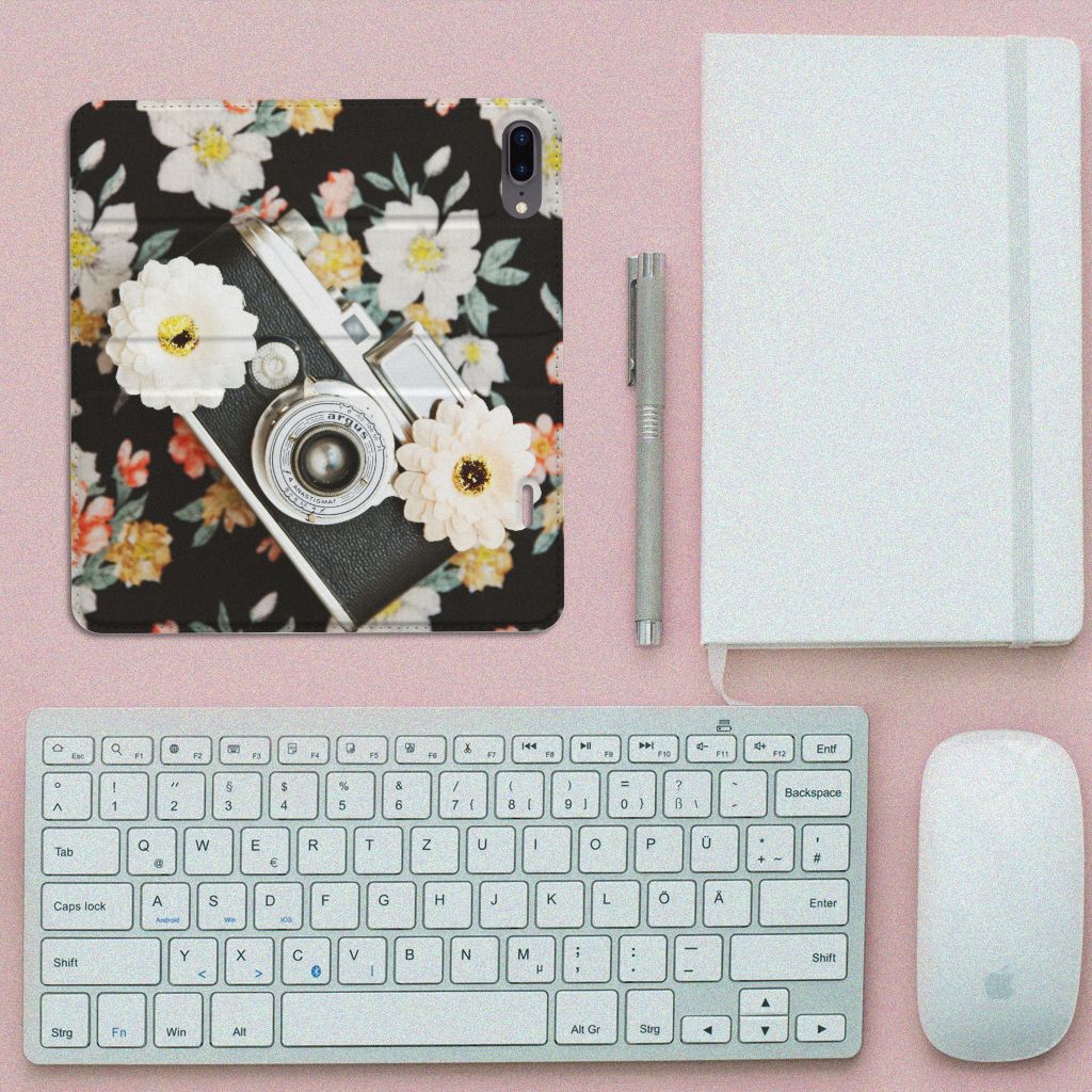 Apple iPhone 7 Plus | 8 Plus Stand Case Vintage Camera