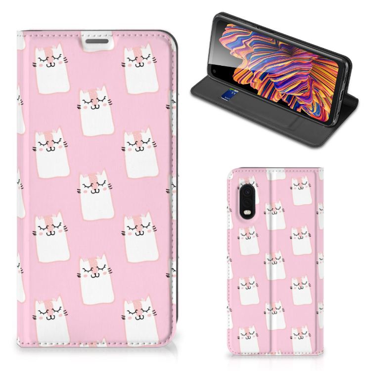 Samsung Xcover Pro Hoesje maken Sleeping Cats - B2C Telecom