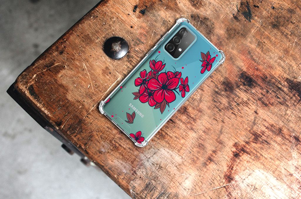 Samsung Galaxy A52 4G/5G Case Blossom Red - B2C Telecom