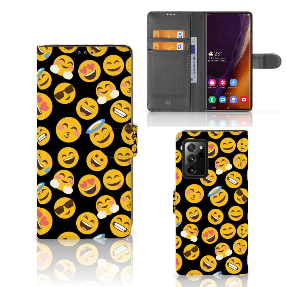 Samsung Galaxy Note20 Ultra Telefoon Hoesje Emoji