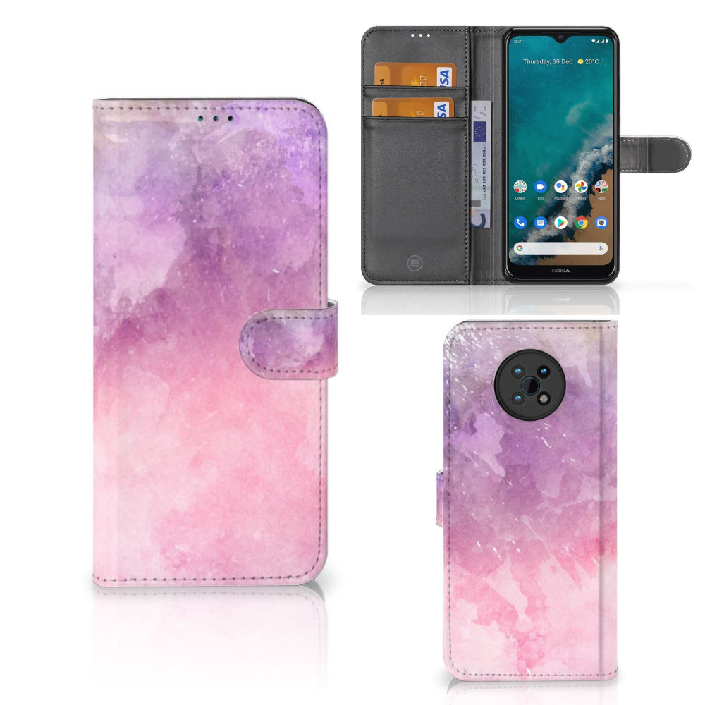 Hoesje Nokia G50 Pink Purple Paint