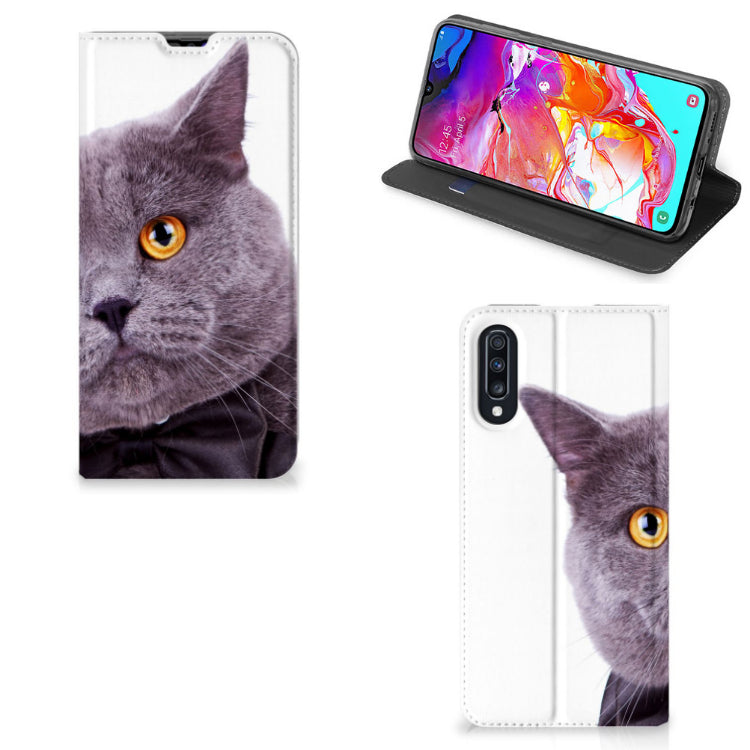 Samsung Galaxy A70 Hoesje maken Kat