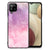 Kleurrijke Telefoonhoesje Samsung Galaxy A12 Pink Purple Paint B2C Telecom
