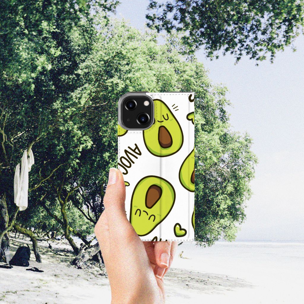 iPhone 14 Magnet Case Avocado Singing