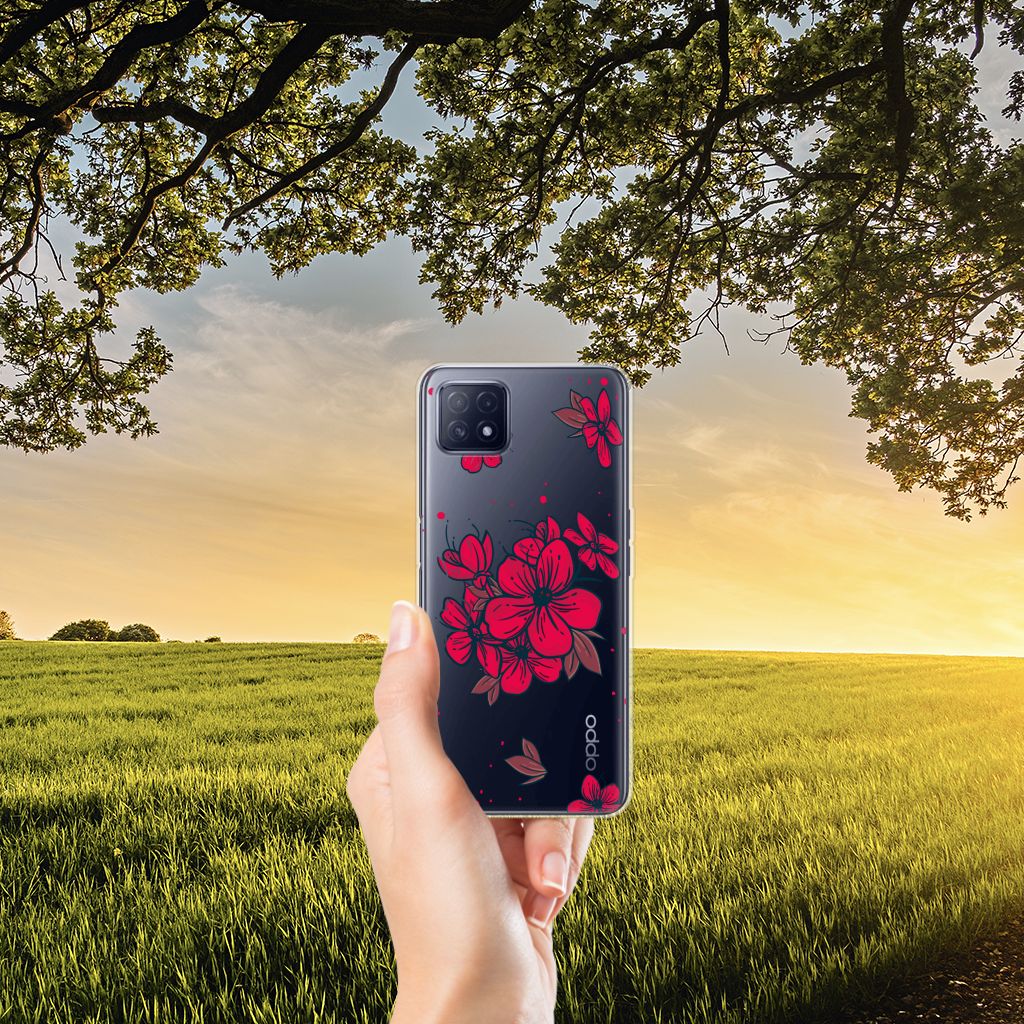 OPPO A53 5G | OPPO A73 5G TPU Case Blossom Red B2C Telecom