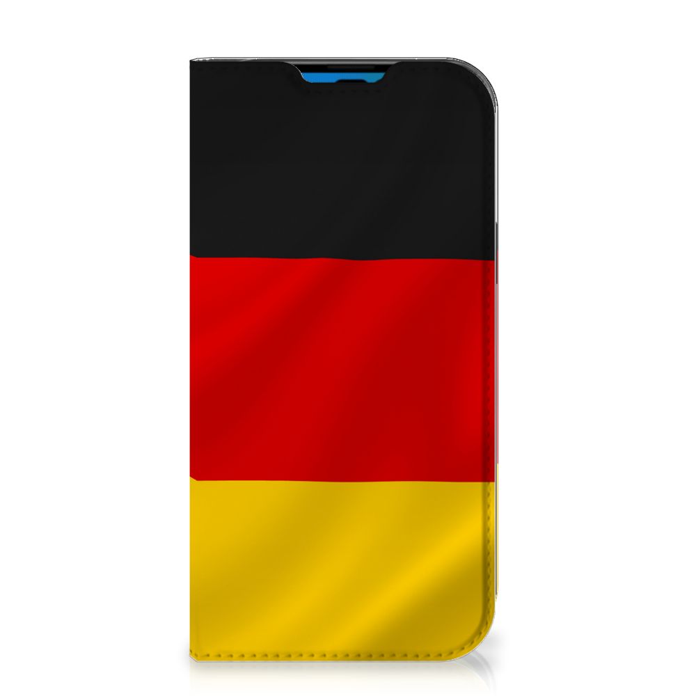 iPhone 14 Pro Standcase Duitsland met de Duitse vlag in zwart, rood en geel.