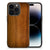 iPhone 15 Pro Houten Print Telefoonhoesje Donker Hout B2C Telecom