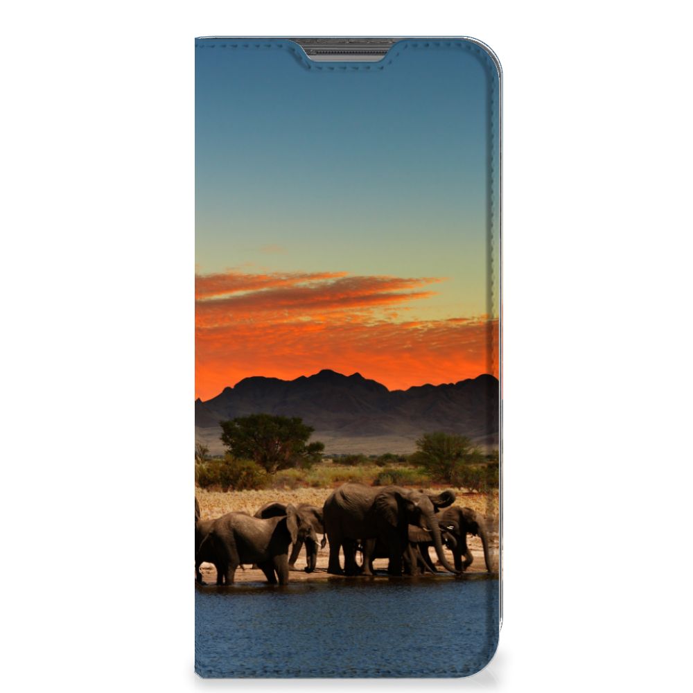 OPPO A96 | A76 Hoesje maken Olifanten - B2C Telecom