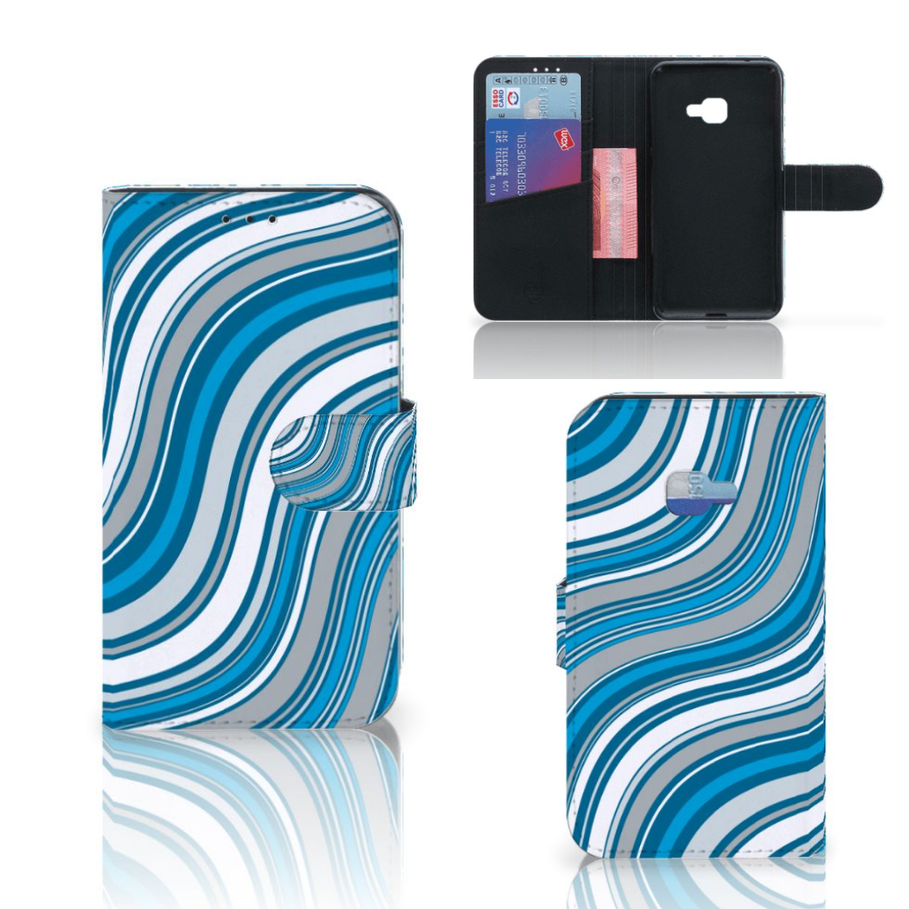 Samsung Galaxy Xcover 4 | Xcover 4s Telefoon Hoesje Waves Blue