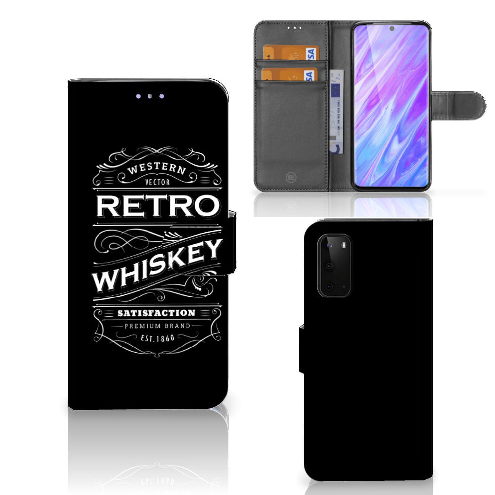 Samsung Galaxy S20 Book Cover Whiskey
