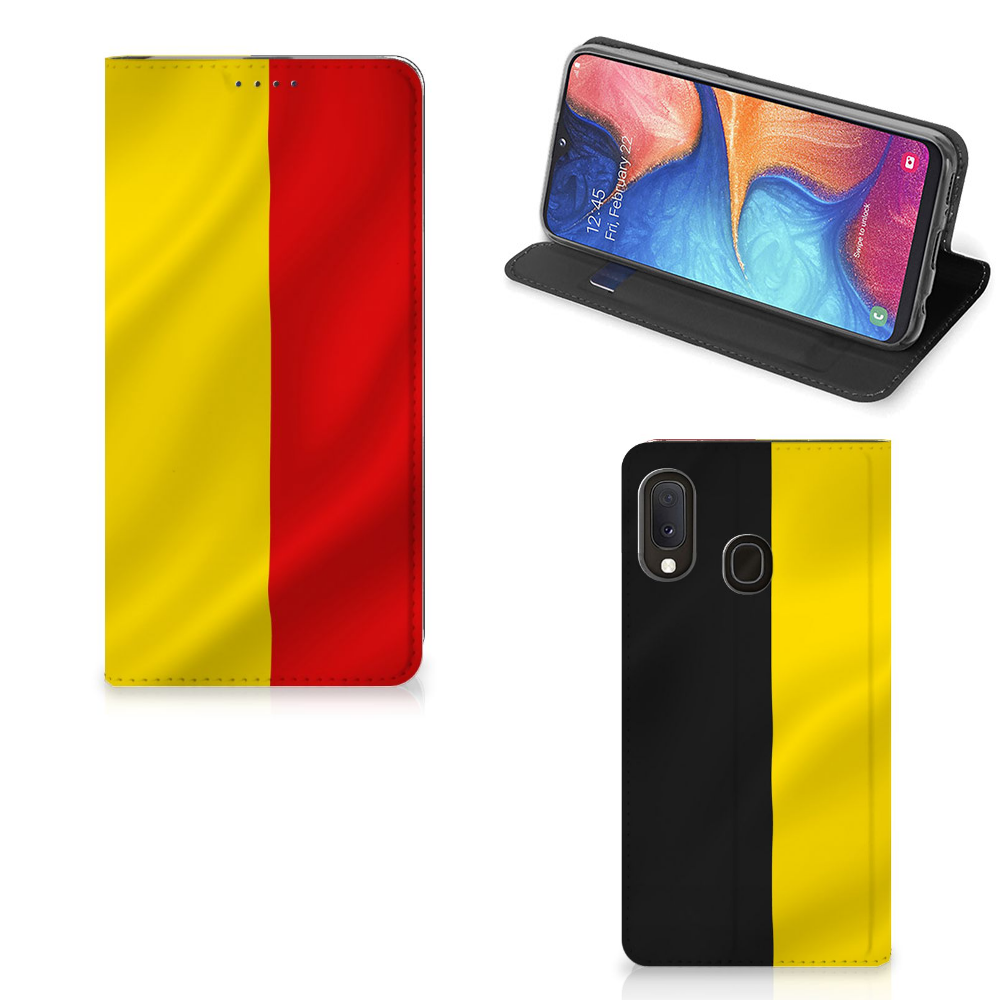 Samsung Galaxy A20e Standcase Belgische Vlag