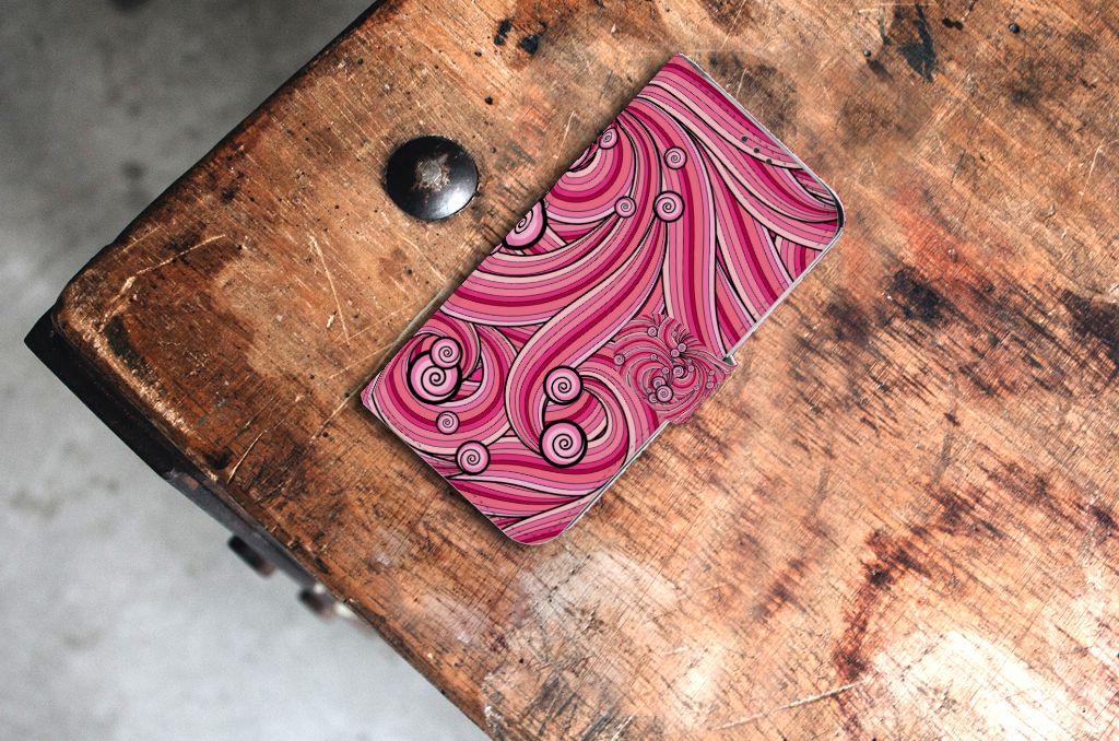 Xiaomi Mi A2 Lite Hoesje Swirl Pink