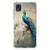 Case Anti-shock voor Nokia C2 2nd Edition Vintage Pauwen pauw design voorkant