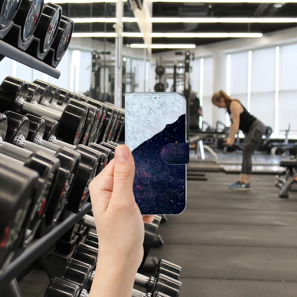 Huawei Y5 (2019) Book Case Sea in Space