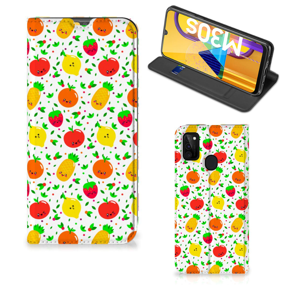 Samsung Galaxy M30s | M21 Flip Style Cover Fruits