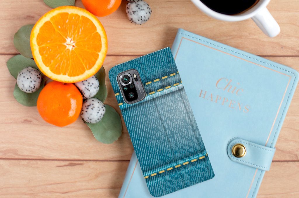 Xiaomi Redmi Note 10 4G | 10S | Poco M5s Hippe Standcase Jeans - B2C Telecom