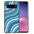 Samsung Galaxy S10+ Bumper Case Waves Blue