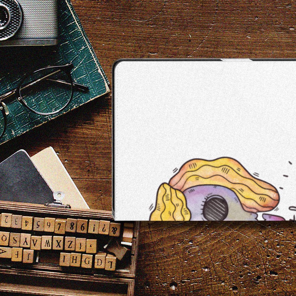 Tablettasje Samsung Galaxy Tab A8 2021/2022 Boho Skull