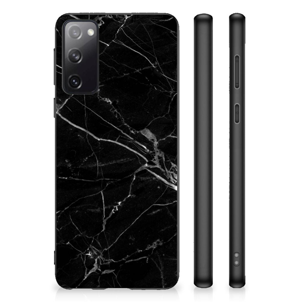 Samsung Galaxy S20 Gripcase Marmer Zwart - Origineel Cadeau Vader B2C Telecom