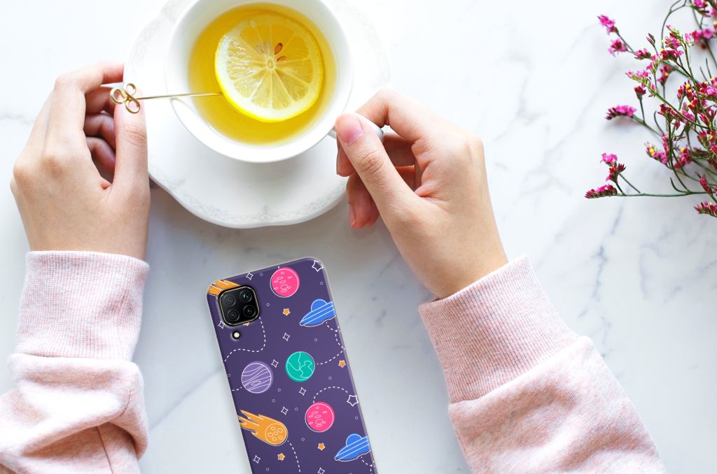 Huawei P40 Lite Silicone Back Cover Space B2C Telecom