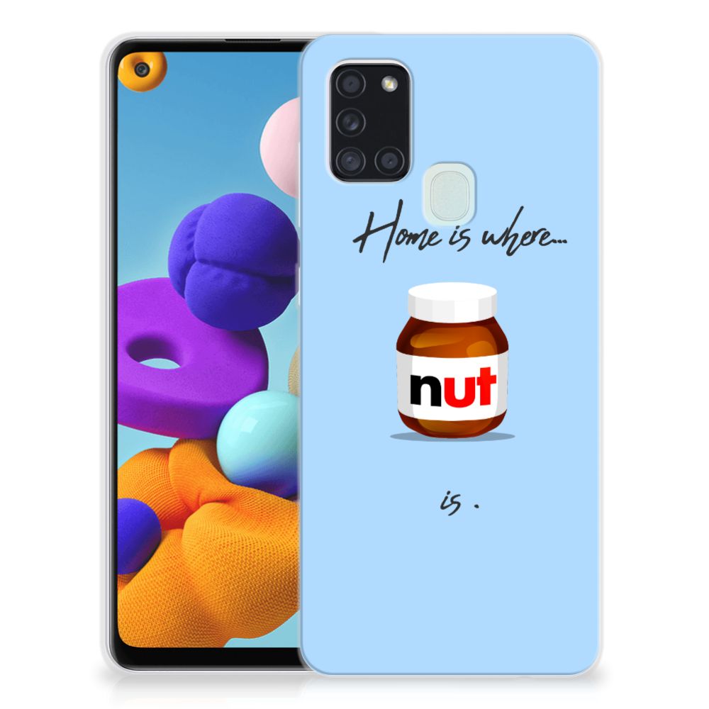 Samsung Galaxy A21s Siliconen Case Nut Home B2C Telecom