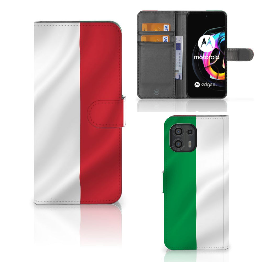 Motorola Edge 20 Lite Bookstyle Case Italië