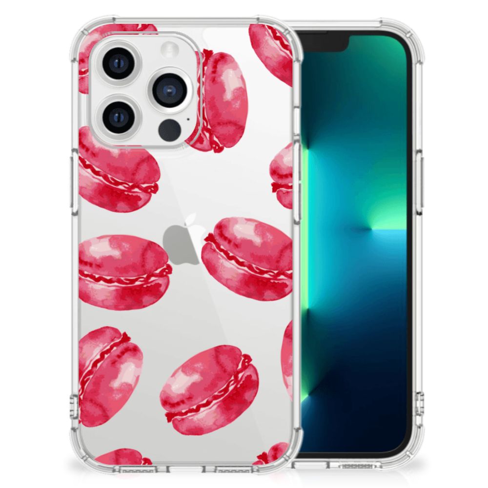 Apple iPhone 13 Pro Beschermhoes Pink Macarons B2C Telecom