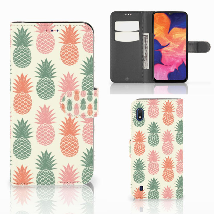 Samsung Galaxy A10 Book Cover Ananas