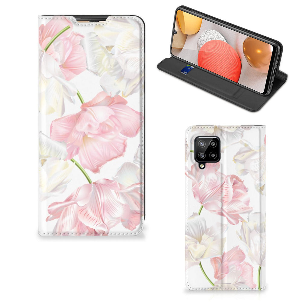 Samsung Galaxy A42 Smart Cover Lovely Flowers