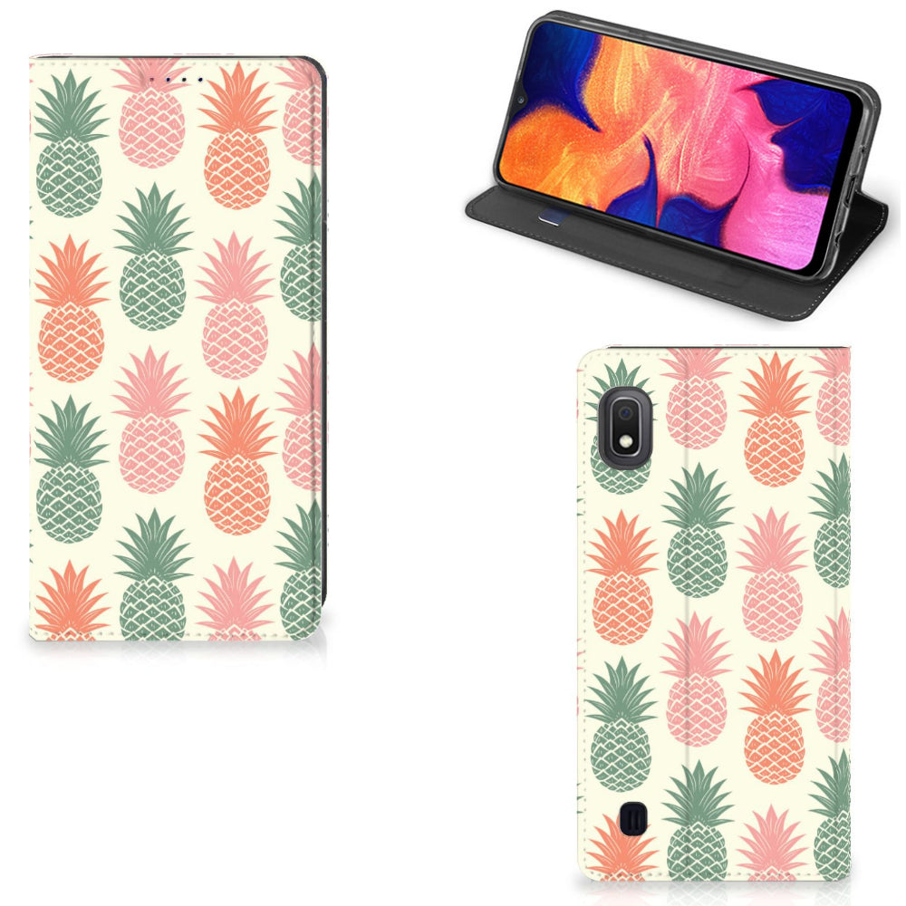Samsung Galaxy A10 Flip Style Cover Ananas