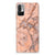 Xiaomi Redmi Note 10/10T 5G | Poco M3 Pro TPU Siliconen Hoesje Marmer Oranje B2C Telecom