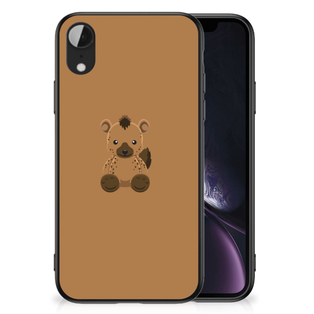 Apple iPhone XR Hoesje Baby Hyena