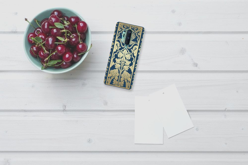 OnePlus 8 Pro TPU Case Beige Flowers B2C Telecom