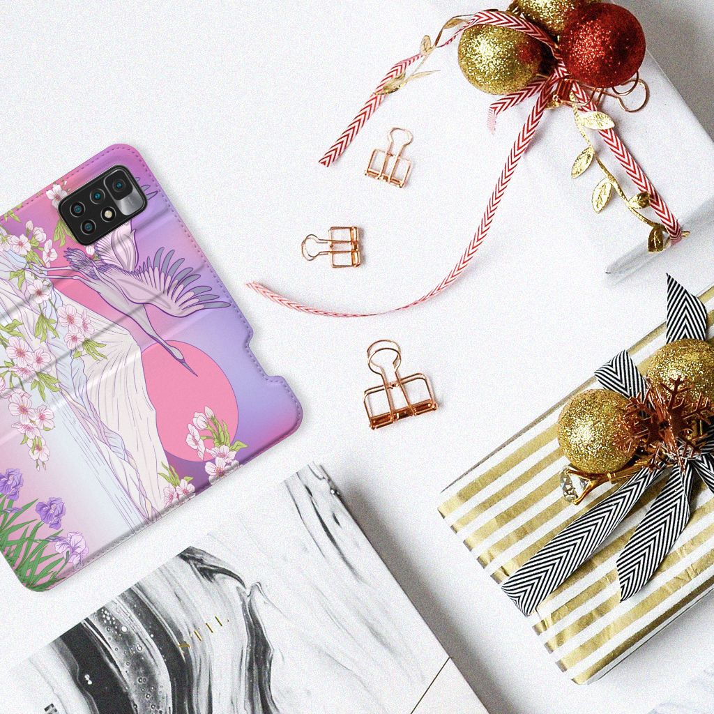 Xiaomi Redmi 10 Hoesje maken Bird Flying - B2C Telecom