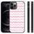 iPhone 12 Pro Max Bumper Case Waves Roze B2C Telecom