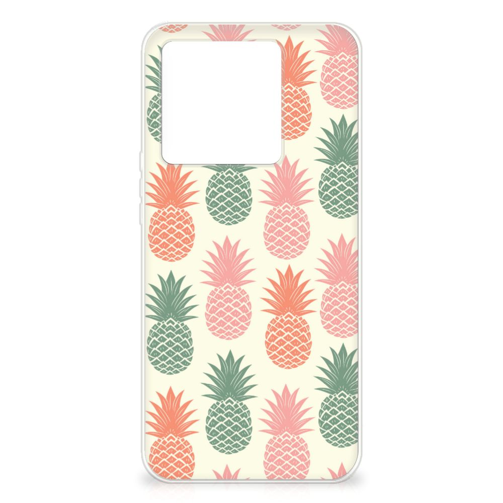 Xiaomi 13T Siliconen Case Ananas
