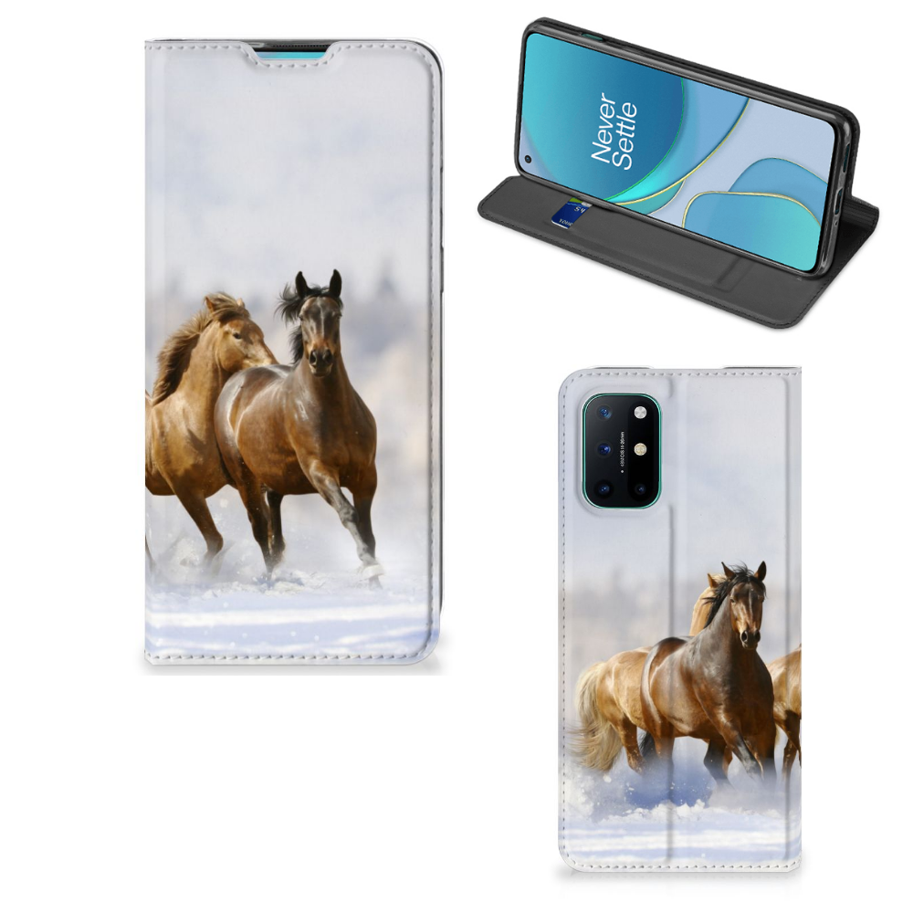 OnePlus 8T Hoesje maken Paarden - B2C Telecom
