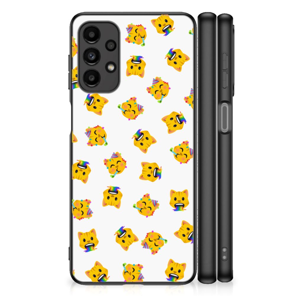 Back Case voor Samsung Galaxy A13 4G Katten Emojis B2C Telecom