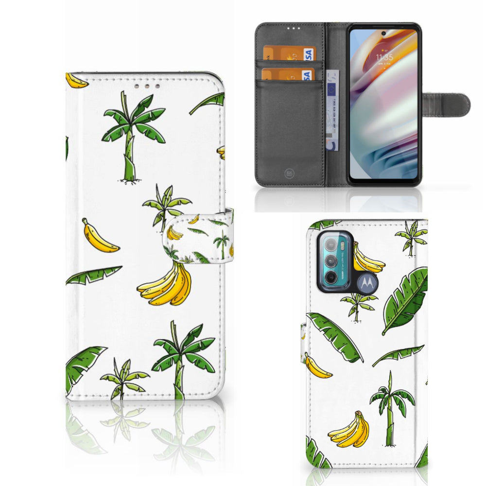 Motorola Moto G60 Hoesje Banana Tree