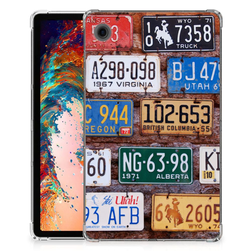 Samsung Galaxy Tab A9 Tablet Backcover met foto Kentekenplaten