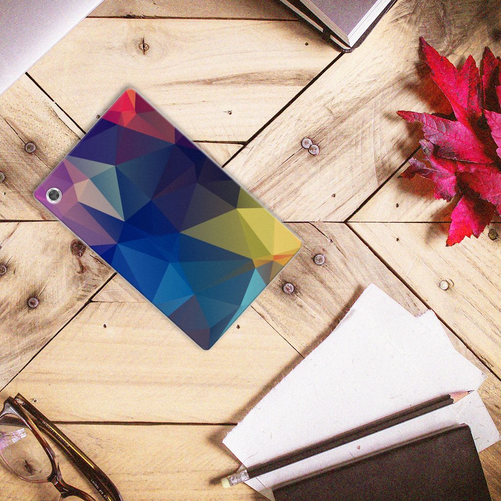 Lenovo Tab M10 Plus Back Cover Polygon Dark - B2C Telecom