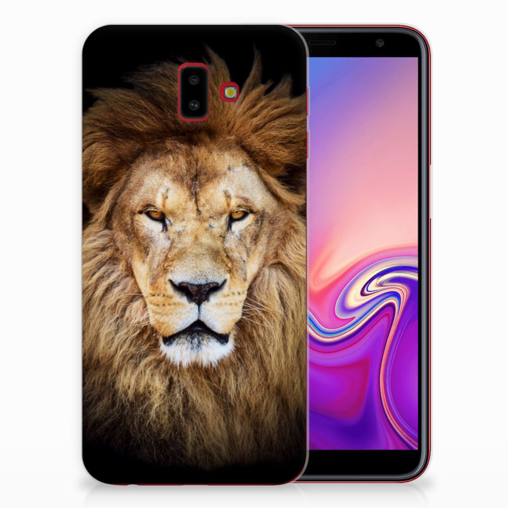 Samsung Galaxy J6 Plus (2018) TPU Hoesje Leeuw