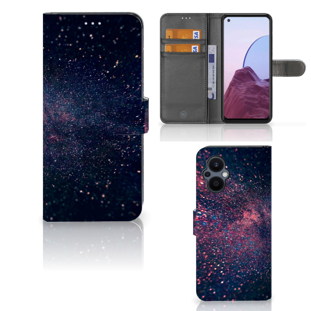 OPPO Reno 8 Lite | OnePlus Nord N20 Book Case Stars