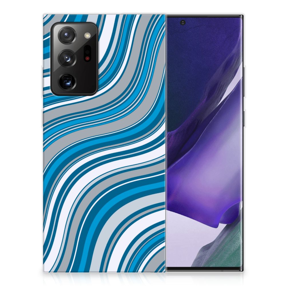 Samsung Galaxy Note20 Ultra TPU bumper Waves Blue B2C Telecom