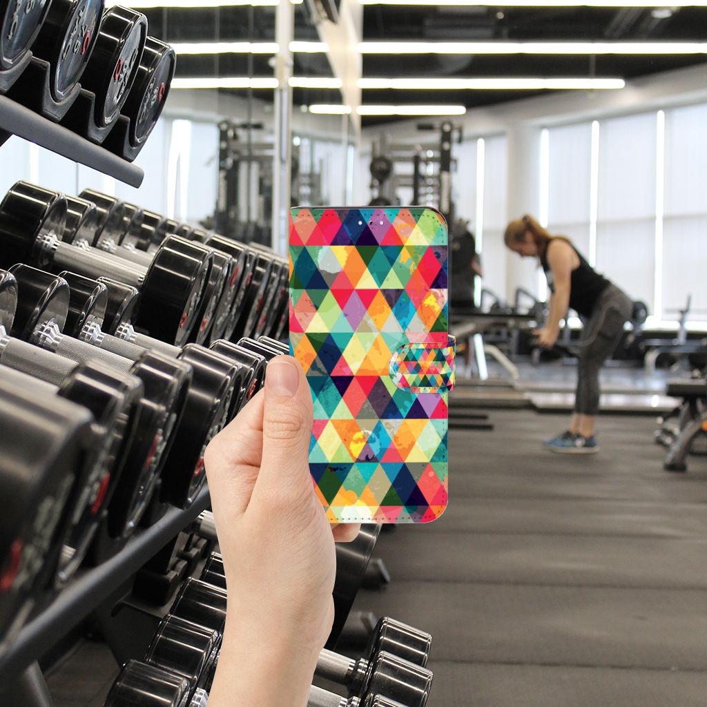 Samsung Galaxy A54 5G Telefoon Hoesje Geruit