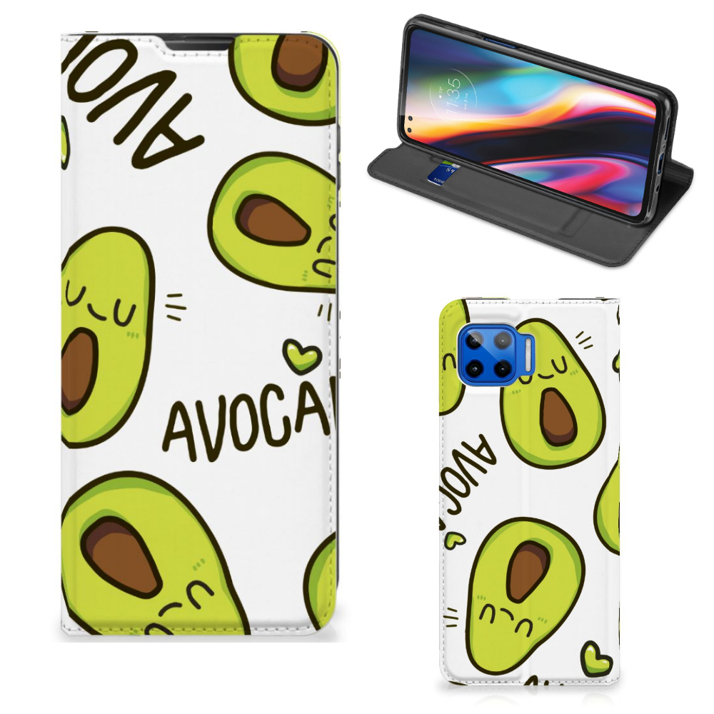 Motorola Moto G 5G Plus Magnet Case Avocado Singing - B2C Telecom
